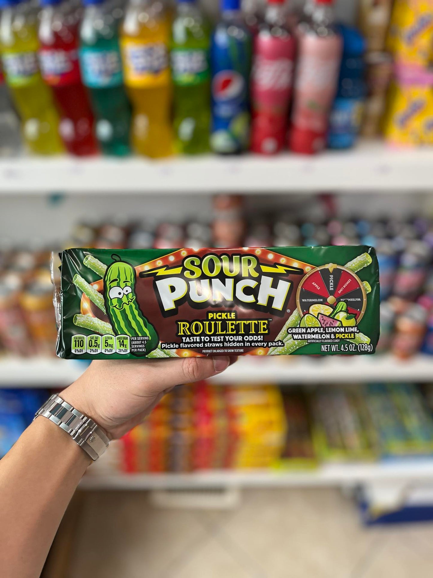 SOUR PUNCH - ROULETTE DE CORNICHONS (4.5OZ)