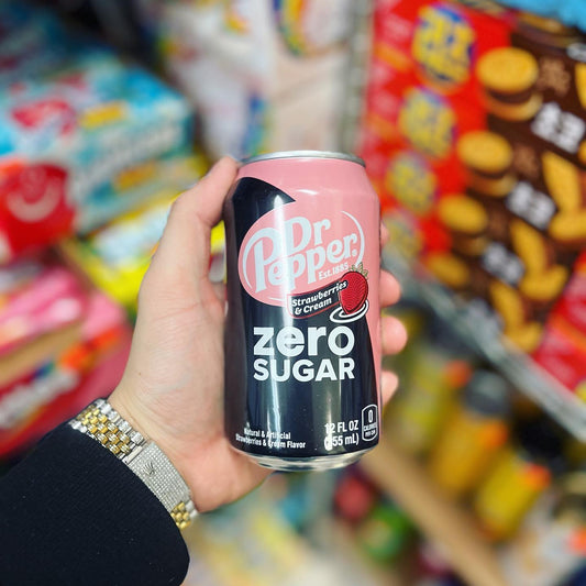 (US) DR PEPPER STRAWBERRIES & CREAM ZERO SUGAR - 355ML