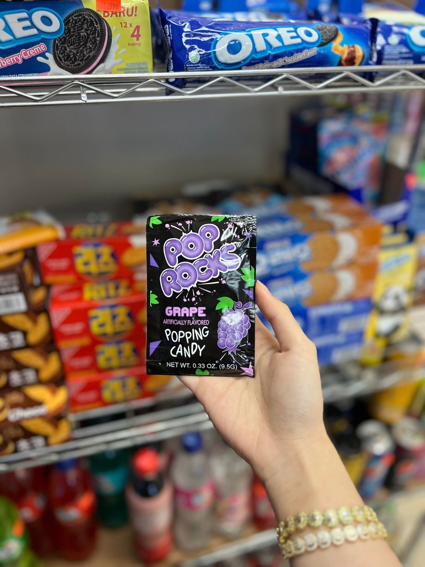 Pop Rocks Grape - 0.33oz