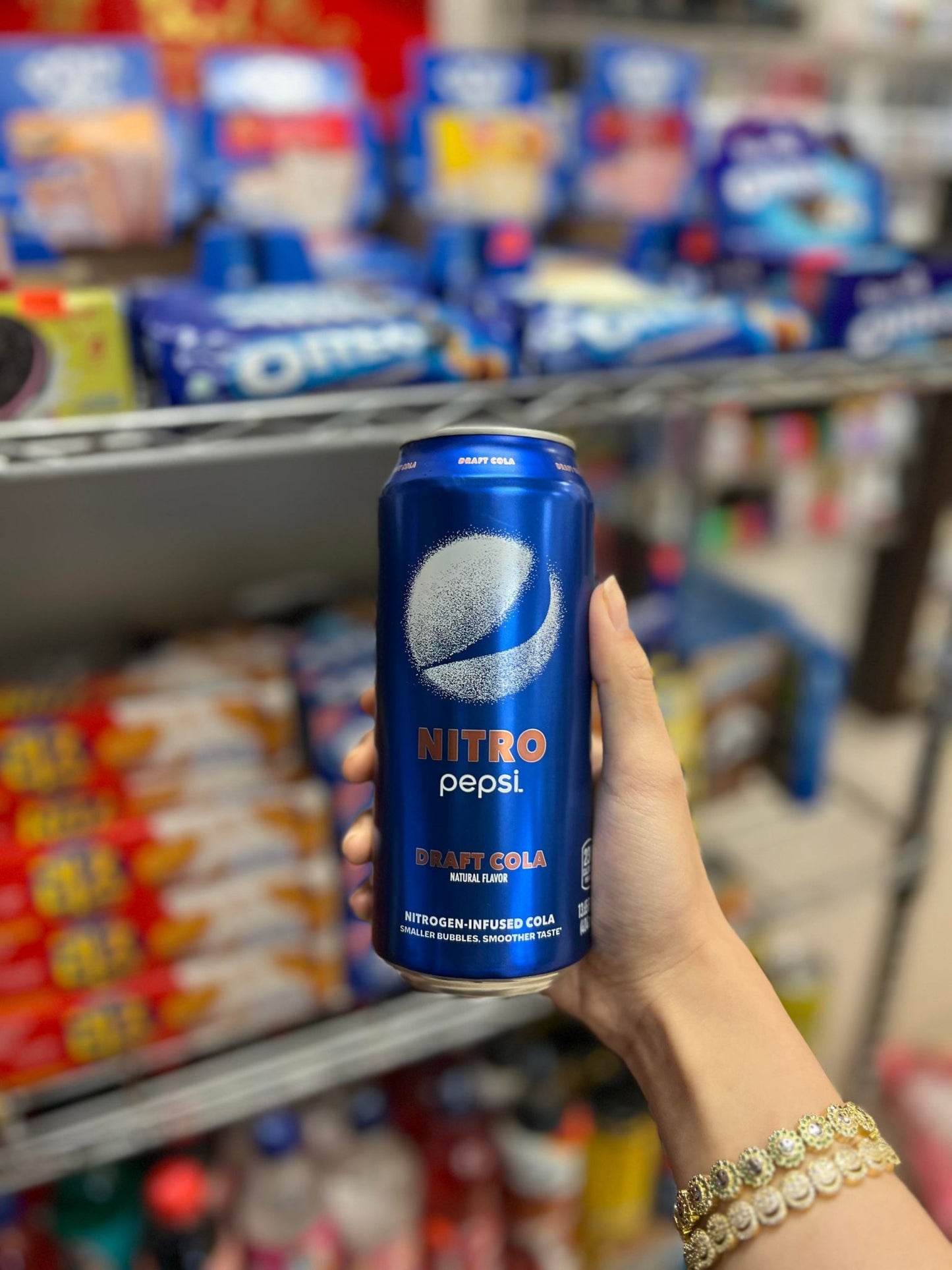 PEPSI NITRO DRAFT COLA (USA) - 404ML