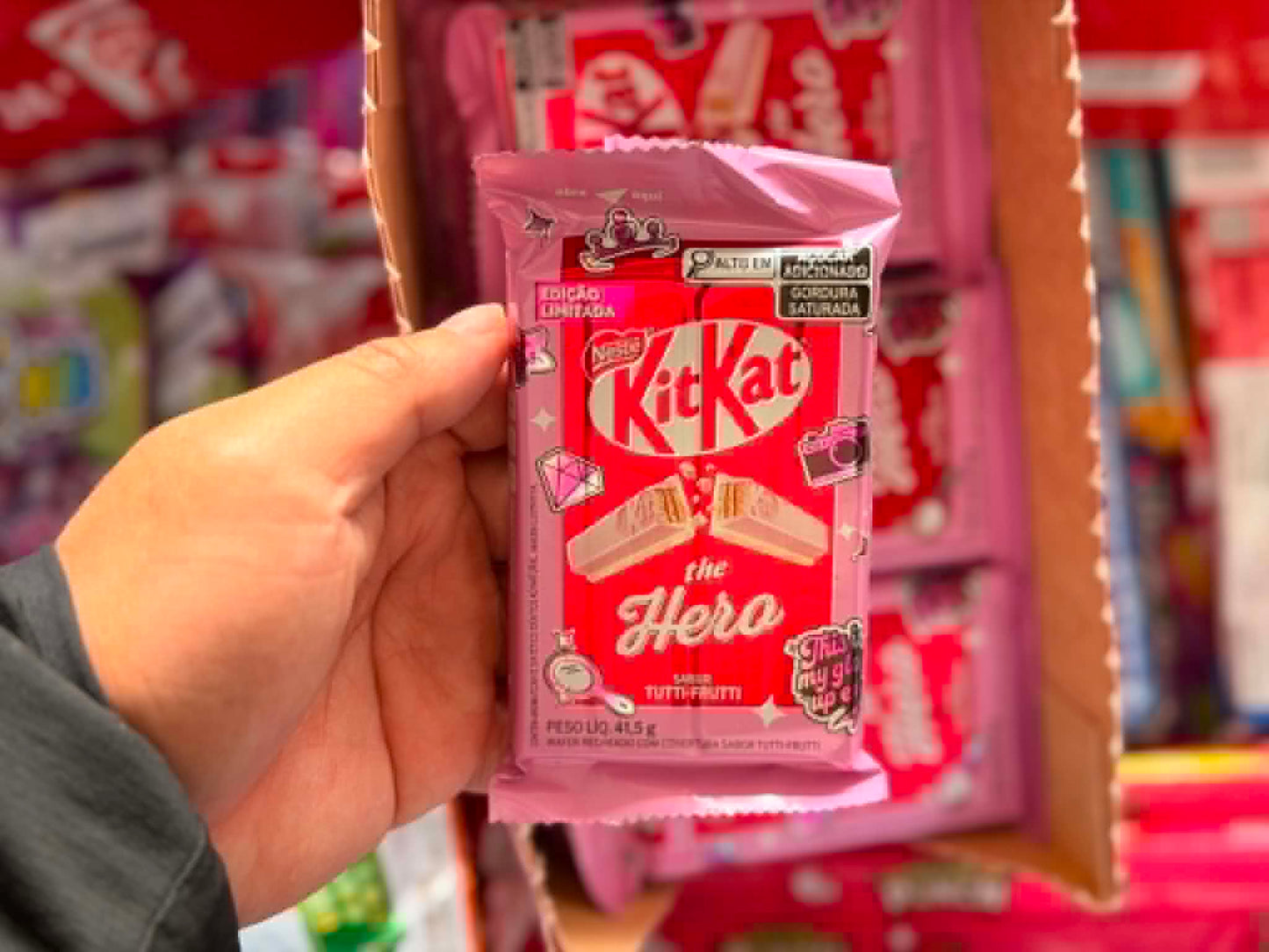 KitKat Tutti Frutti Chocolate Bar (Brazil) | Limited Edition Imported Candy