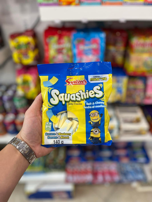 SQUASHIES - BANANE &amp; BLEUET (UK) MINONS