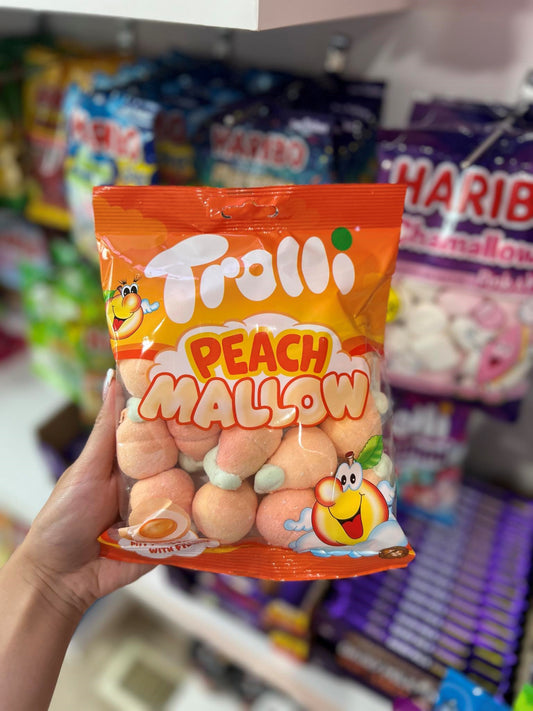 (GERMANY) TROLLI PEACH MALLOW - 150G