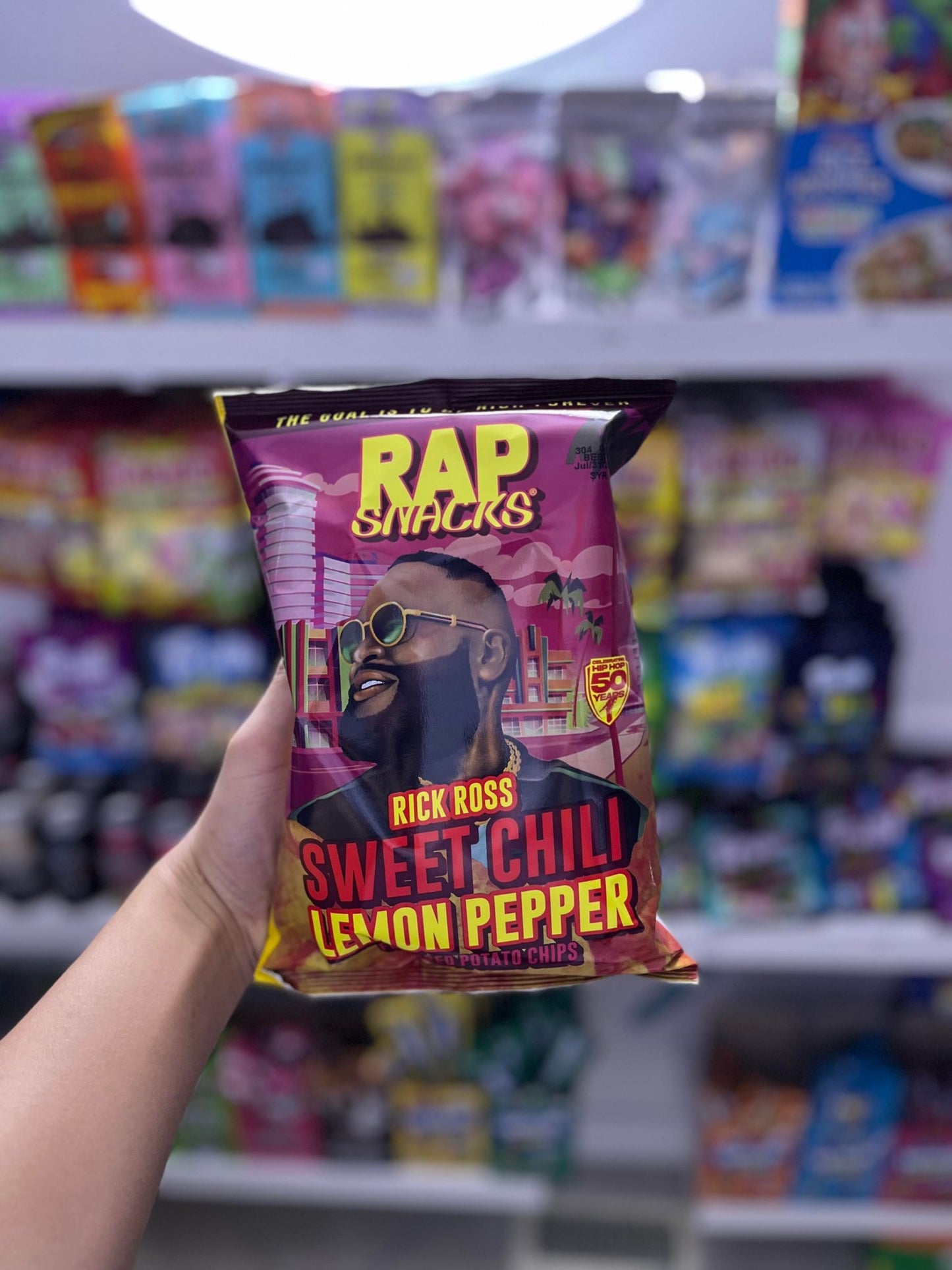 RAP SNACKS RICK ROSS PIMENT DOUX CITRON POIVRE - 71G