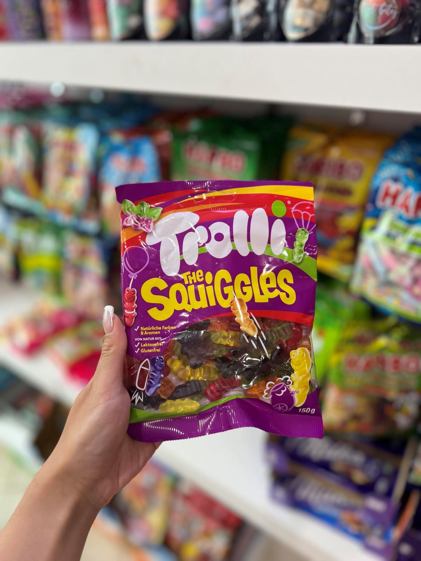 (GERMANY) TROLLI THE SQUIGGLES - 150G