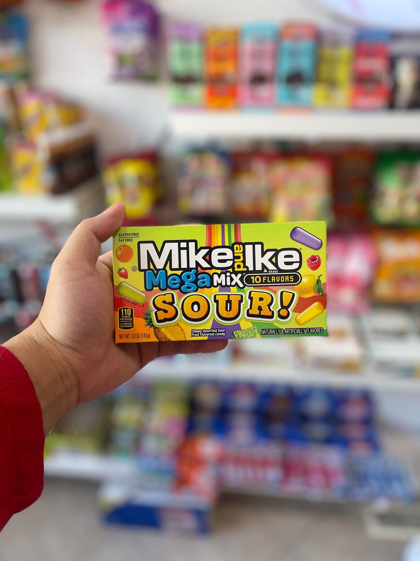 MIKE &amp; IKE MÉGA MÉLANGE SOUR - 141g