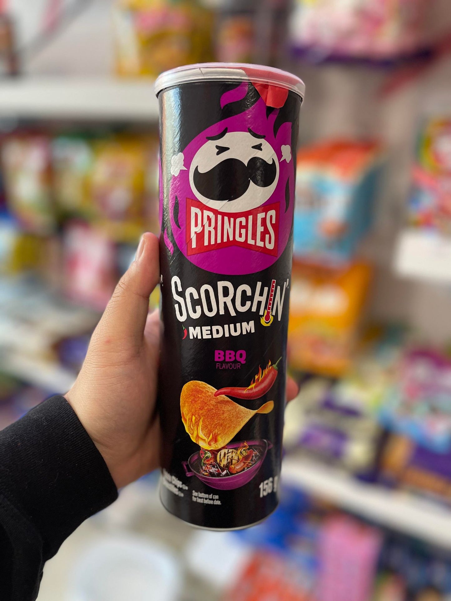 PRINGLES - SCORCHIN MOYEN BBQ