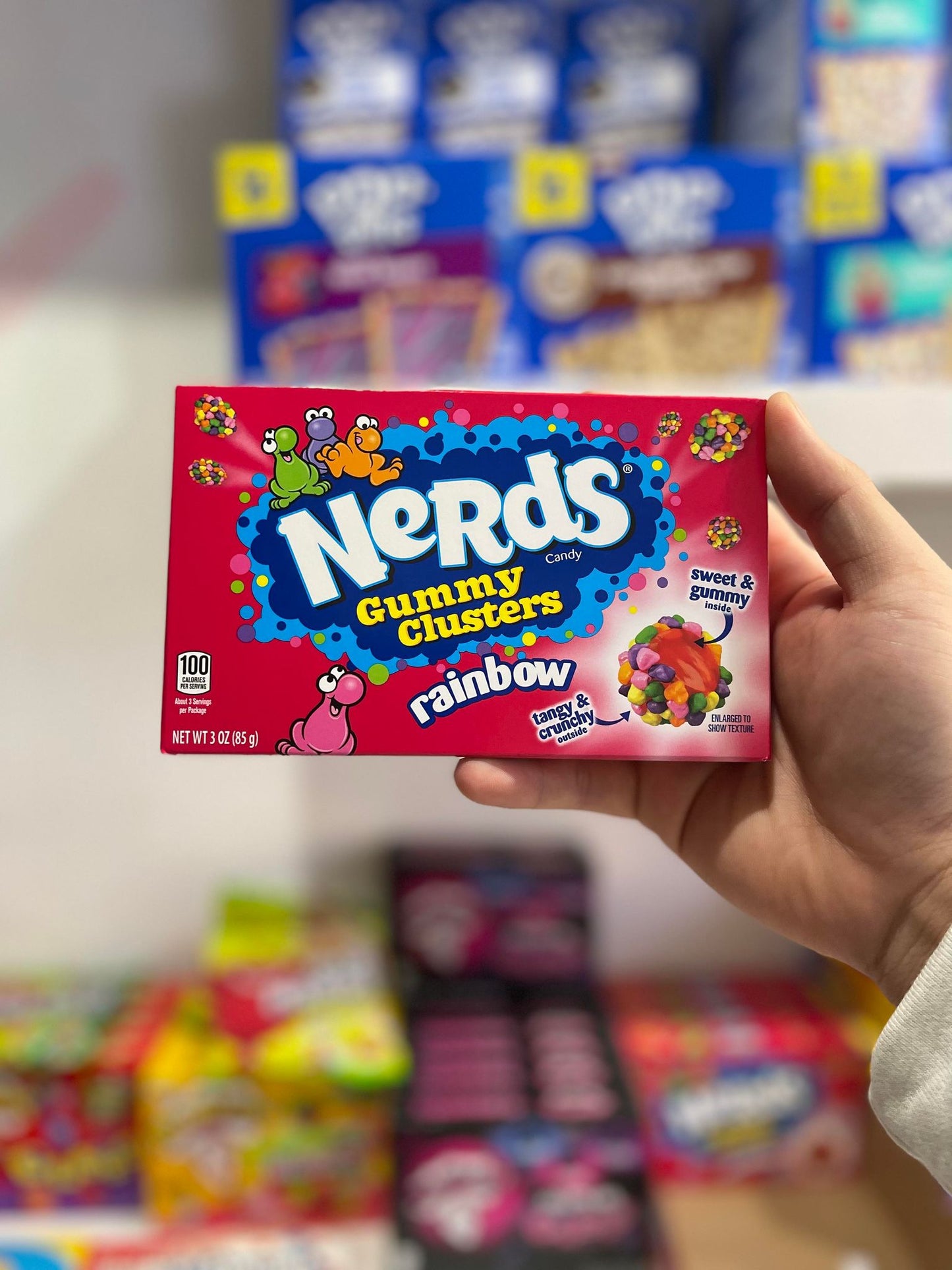 NERDS GUMMY CLUSTERS RAINBOW (85g)