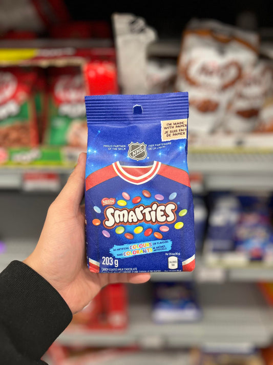 SMARTIES - MILK CHOCOLATE NHL PARTNERSHIP (CANADA) - 203g