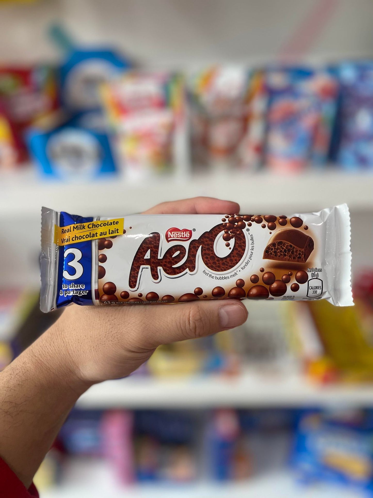 AERO - REAL MILK CHOCOLATE (CANADA) - 63g