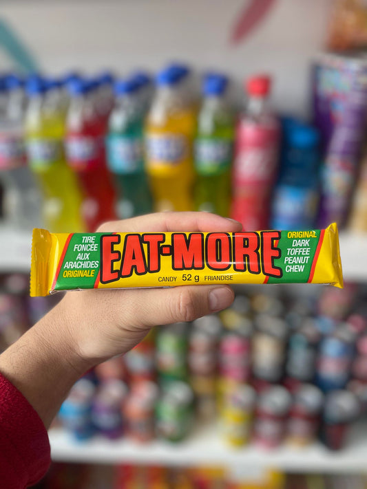 EAT-MORE - ORIGINAL DARK TOFFEE PEANUT CHEW (CANADA) - 52g