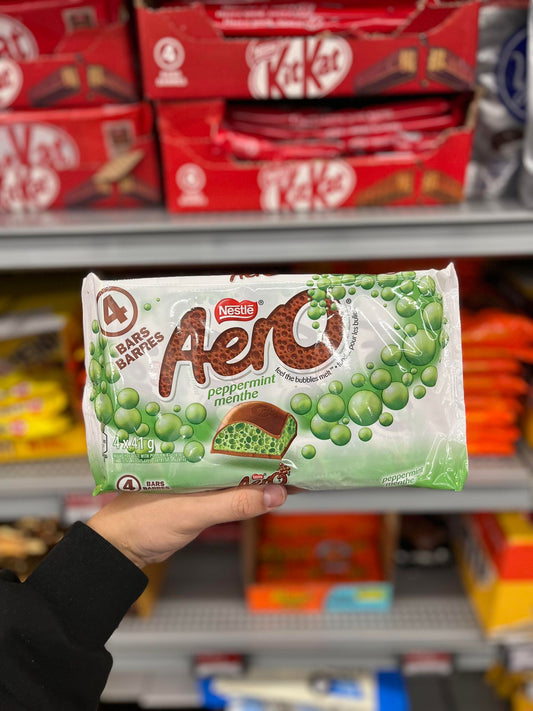 AREO - PEPPERMINT 4 BARS (CANADA) - 4 x 41g