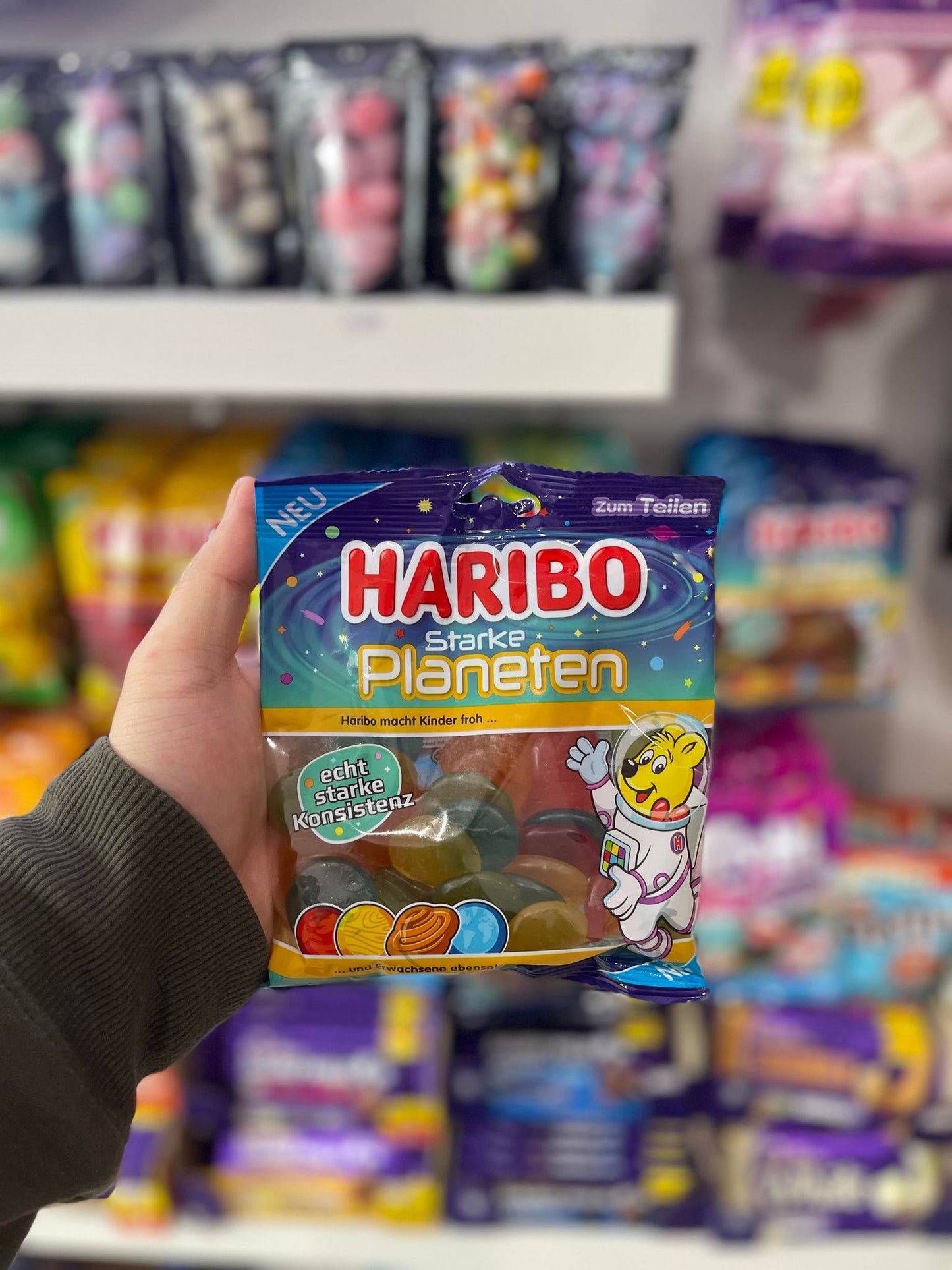 (GERMANY) HARIBO STARKE PLANETEN - 160G