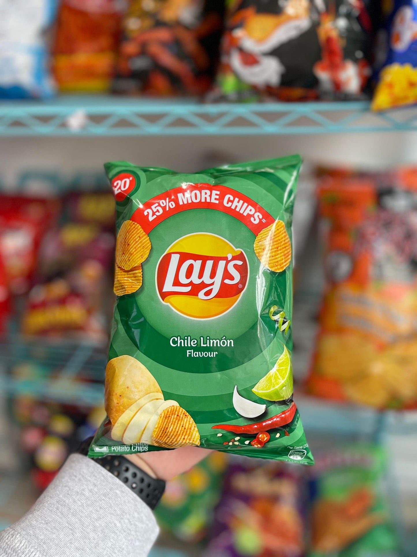 LAY'S CHILE LIMON FLAVOUR (INDIA) -37g