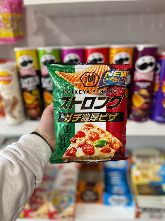 KOIKEYA POTATO CHIPS STRONG PIZZA FLAVOUR (JAPAN) - 52g