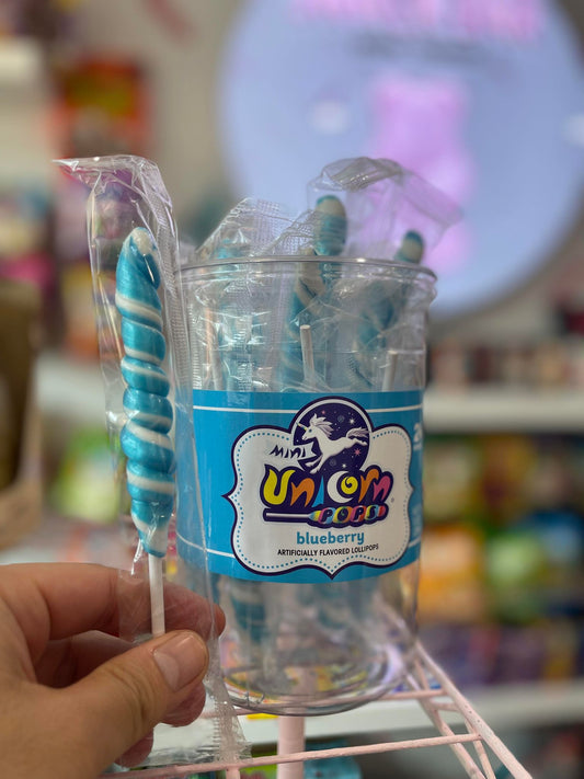 MINI UNICORN POPS - BLUEBERRY (12g)