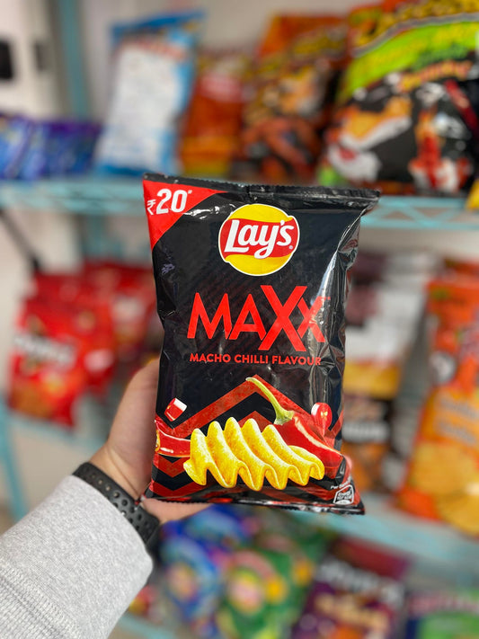 LAY'S MAXX MACHO CHILLI FLAVOUR (INDIA) - 37g