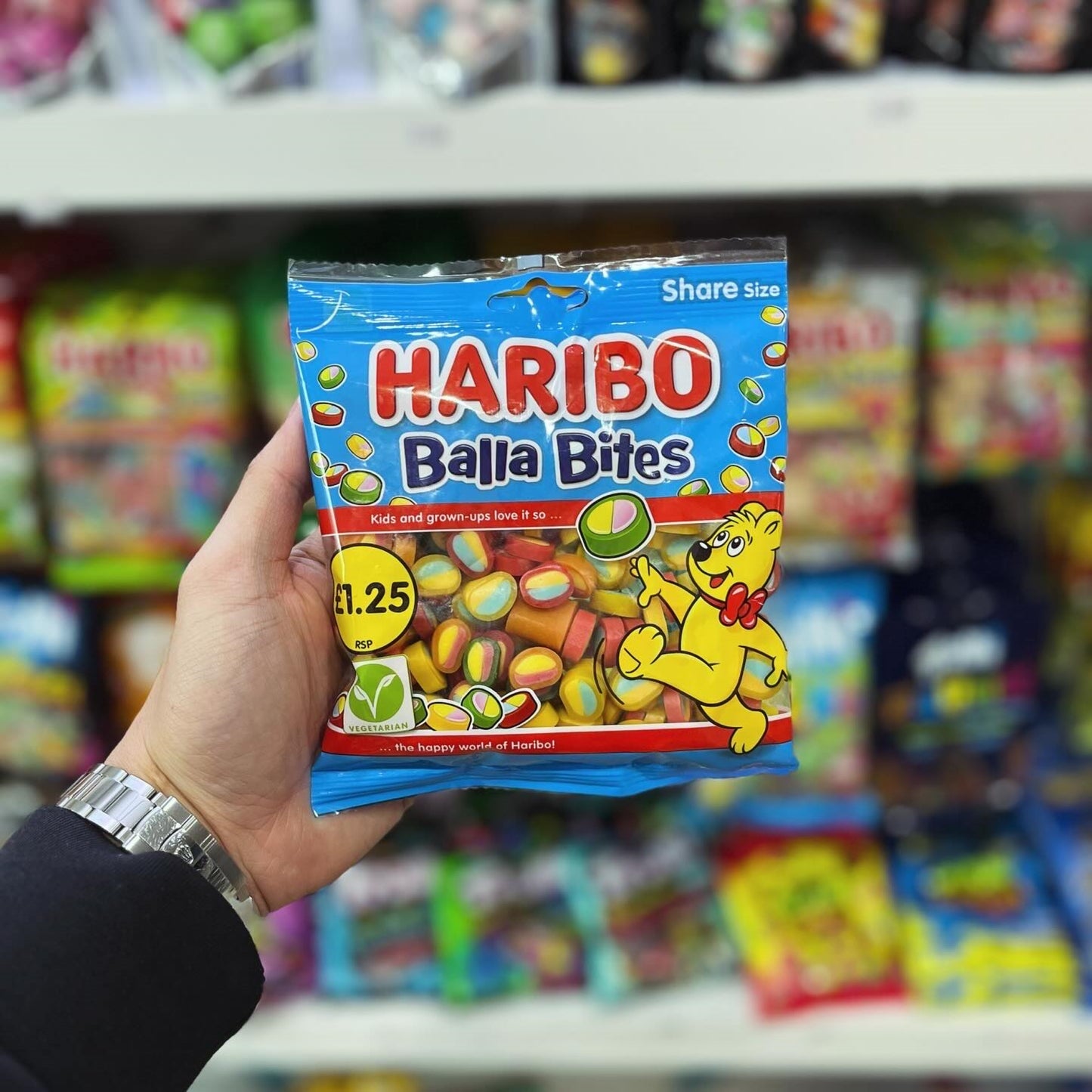 (UK) HARIBO BALLA BITES - 140G