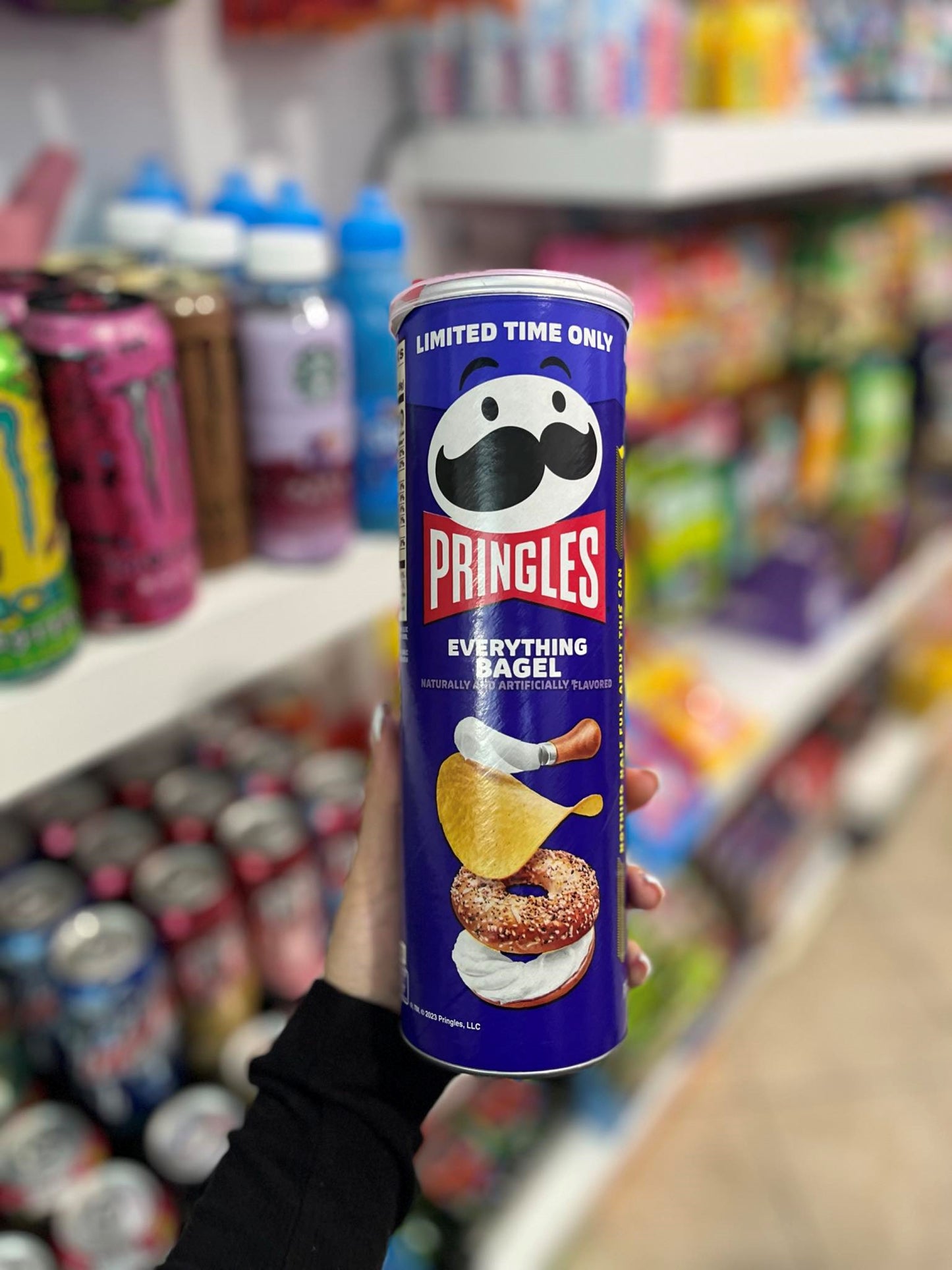 (USA) PRINGLES EVERYTHING BAGEL (LIMITED EDITION) - 158G