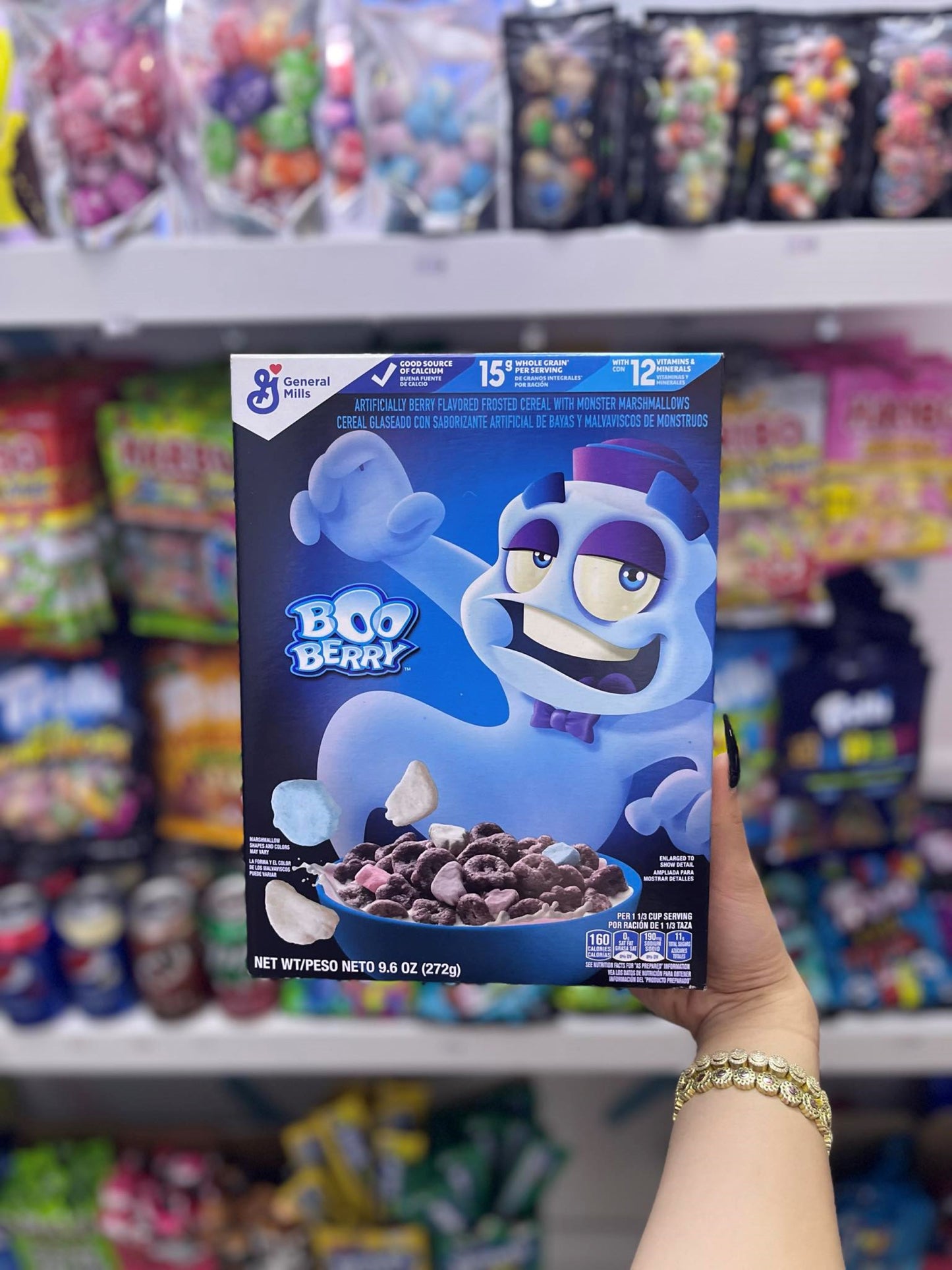 (USA) GENERAL MILLS BOO BERRY CEREAL - 272G