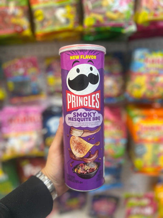 Pringles Smokey Mesquite BBQ – Rare USA Flavor | Bold BBQ Chips | Worldwide Shipping