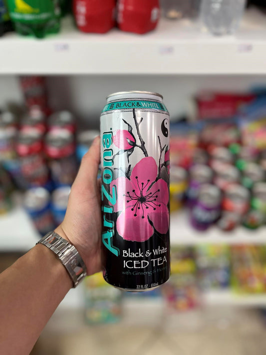 (USA) ARIZONA BLACK & WHITE ICED TEA - 650ML