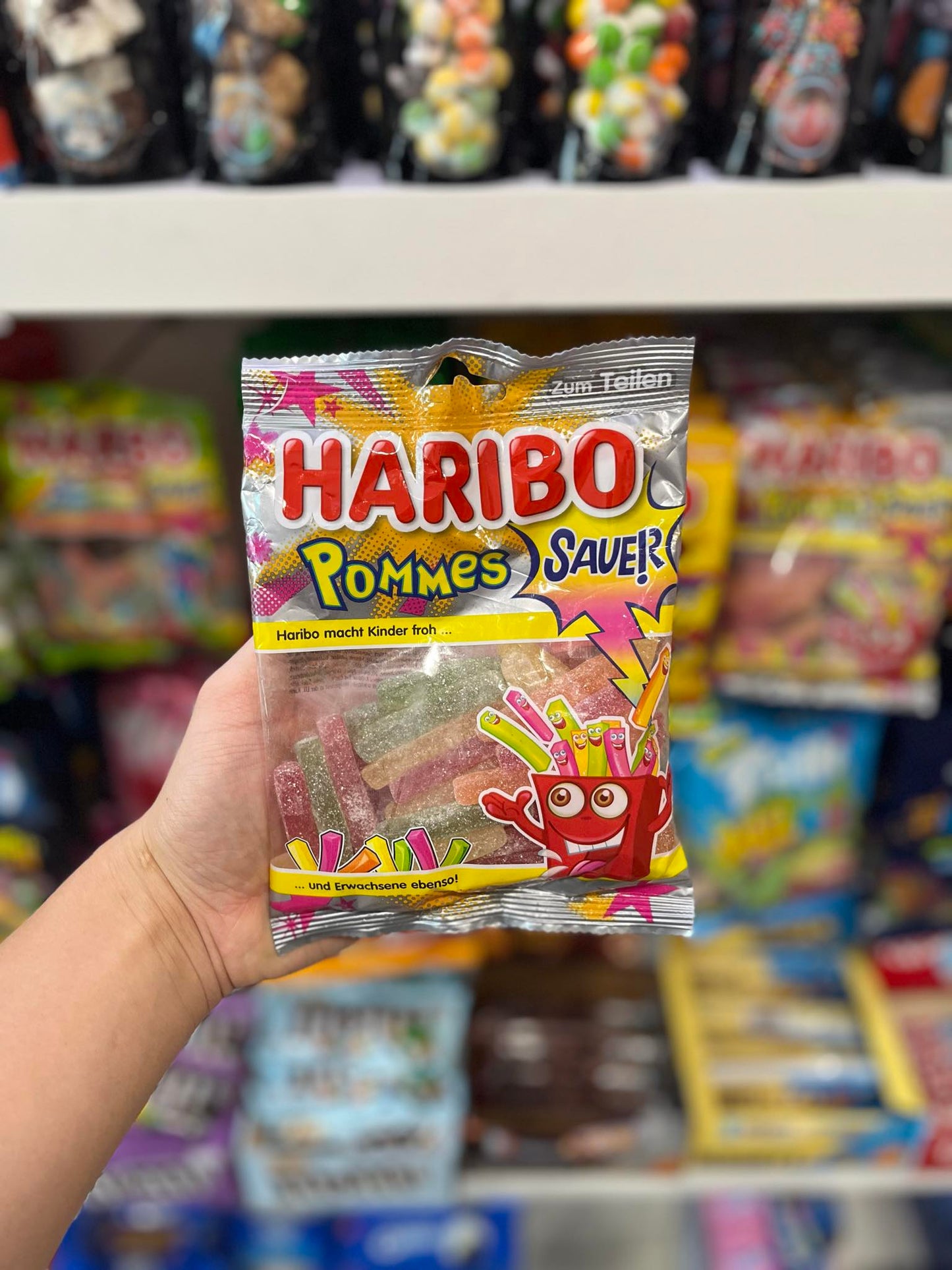 HARIBO FRITES SOURCES (ALLEMAGNE) 175G