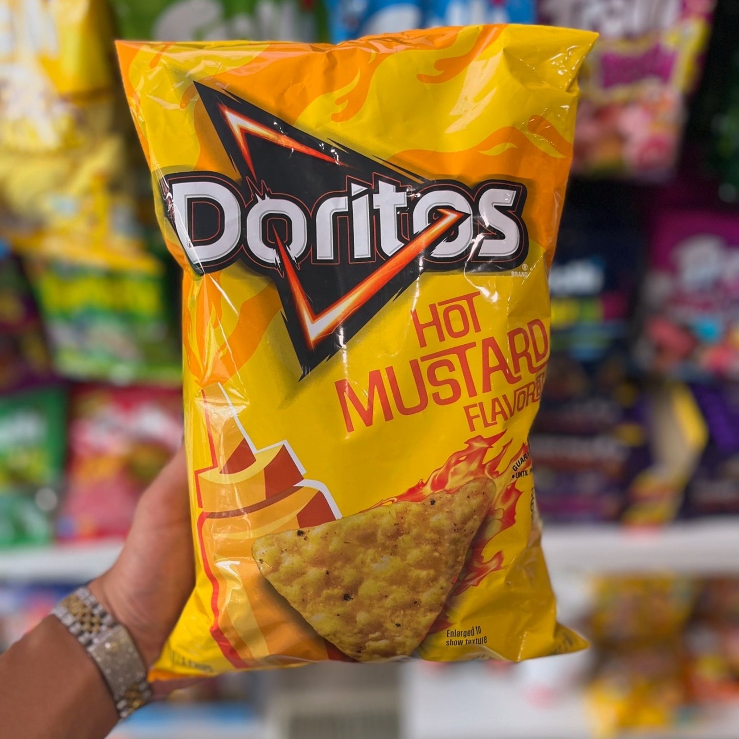 (USA) DORITOS HOT MUSTARD - 9.25OZ