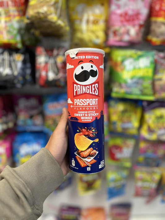 (UK) Pringles Passport Sweet & Sticky Wings (Limited Edition) - 160g