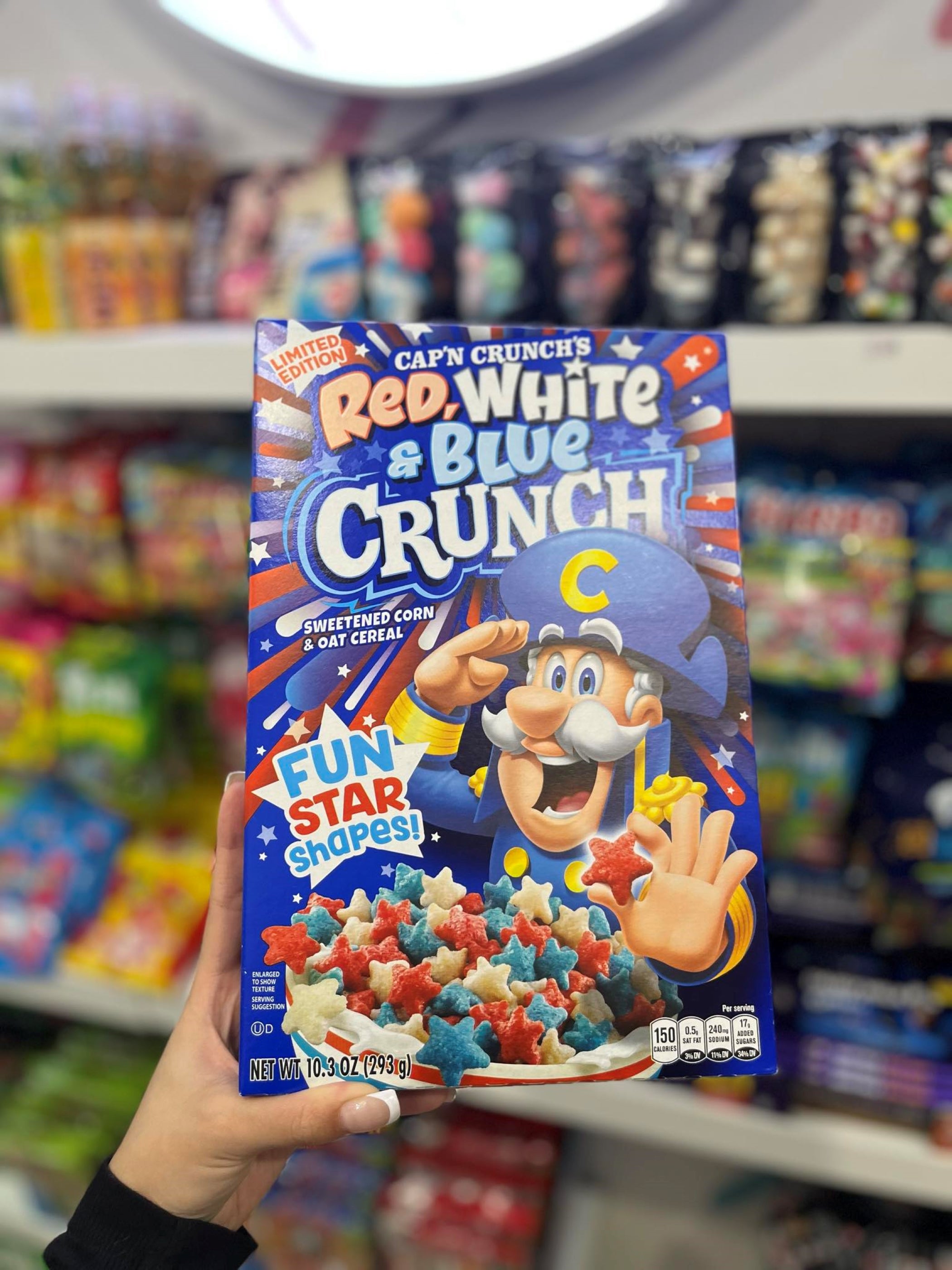 (USA) CAP'N CRUNCH'S RED WHITE & BLUE CRUNCH (LIMITED EDITION) - 293G ...