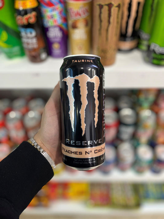 (USA) MONSTER RESERVE PEACHES N' CREME - 473ML