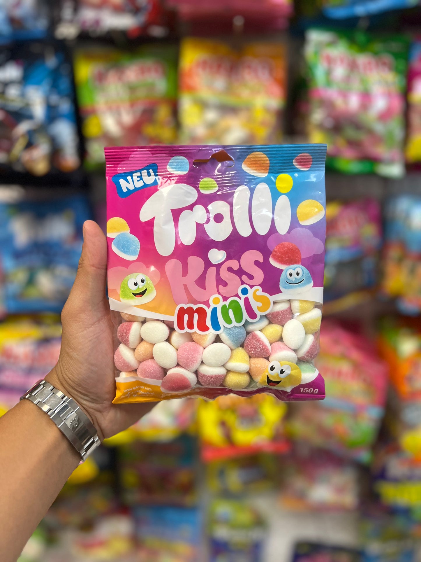 (Germany) Trolli Kiss Minis - 150g