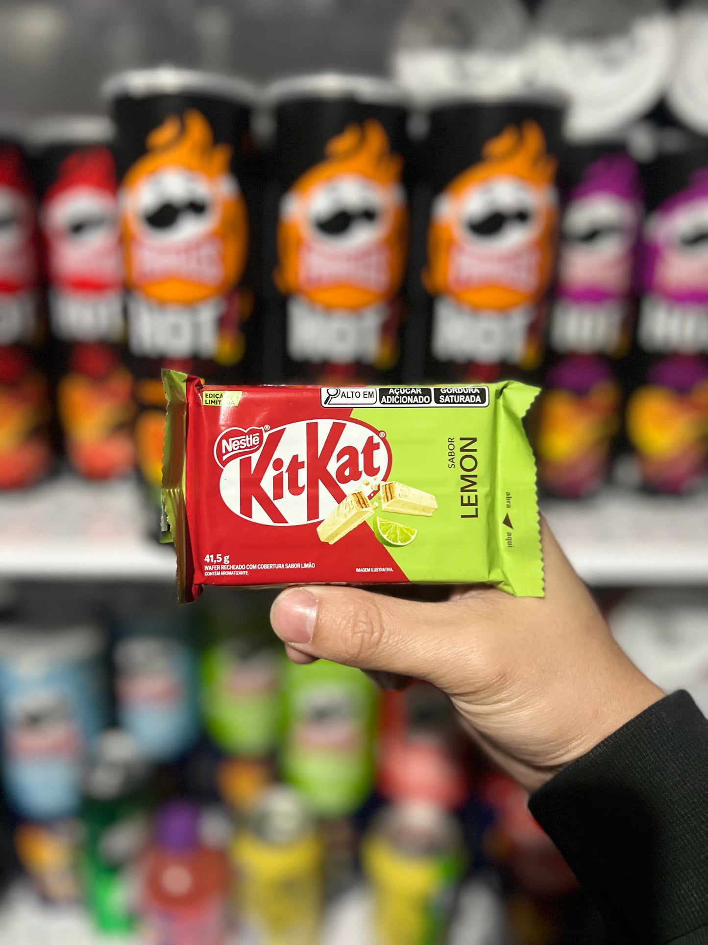 Brazil KitKat Lemon Chocolate Bar – Limited Edition Imported KitKat