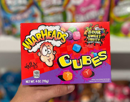 WARHEAD CUBES AIGRE-DOUX &amp; FRUITÉ