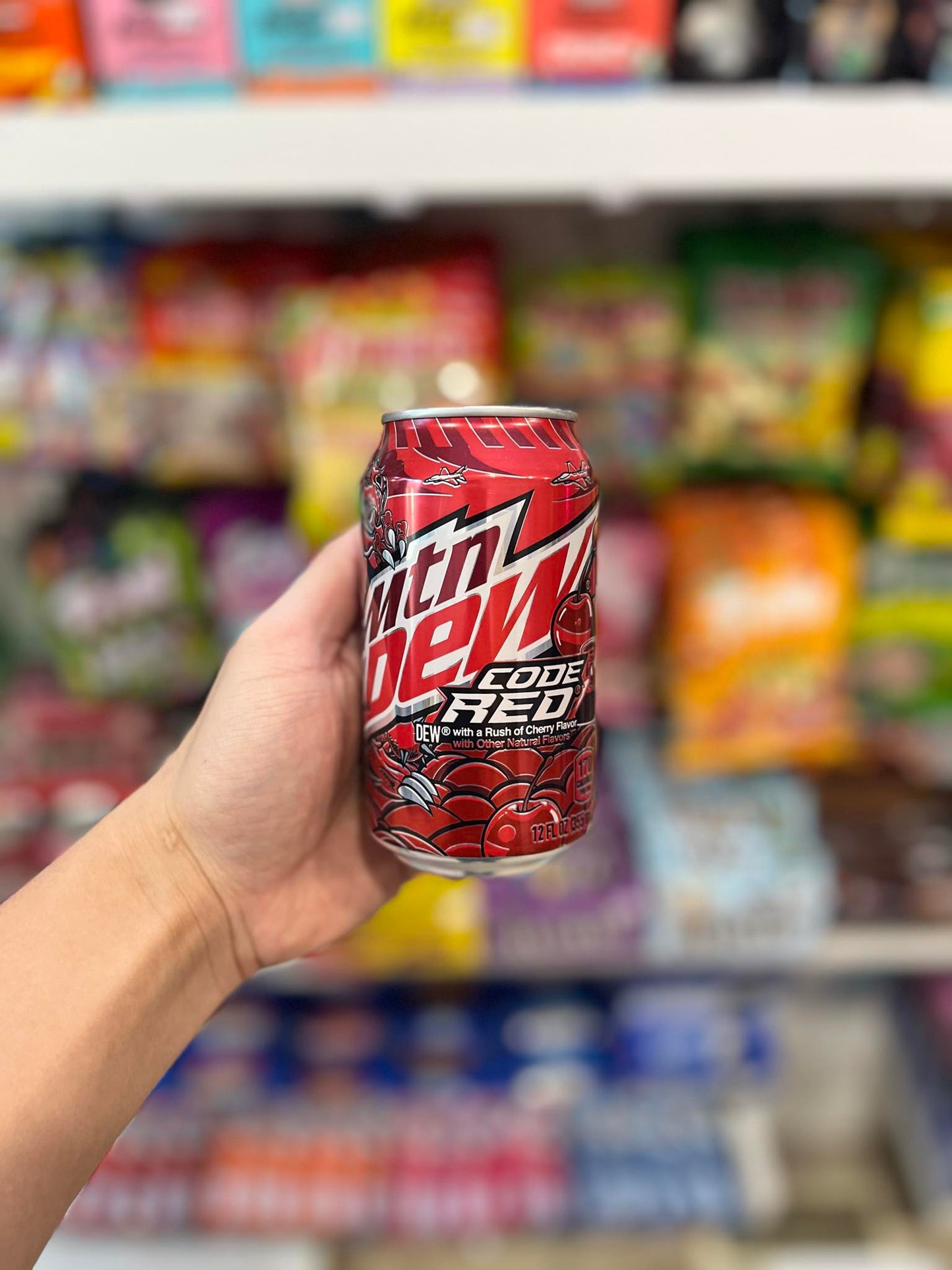 MOUNTAIN DEW CODE RED (USA) 355ML