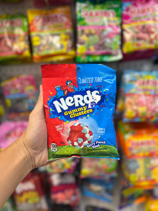 Nerds Gummy Clusters Berry Punch Rush – Sweet Berry Candy Worldwide Delivery