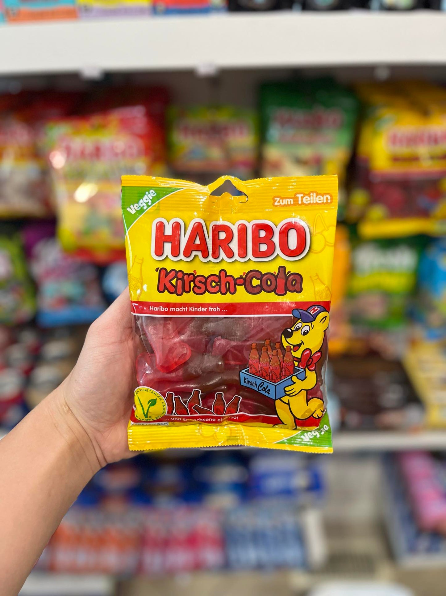 HARIBO KIRSCH COLA VÉGAN (ALLEMAGNE) 175G