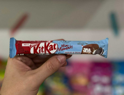 KITKAT MINI BISCUITS ET CRÈME (BRÉSIL) 34.5G