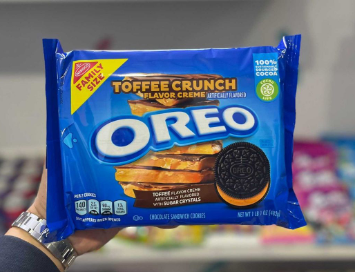 OREO TOFFEE CRUNCH (USA) - 482G