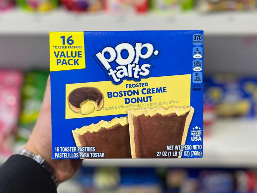 POP TARTS BOSTON CREAM DONUT (USA) - 16PK