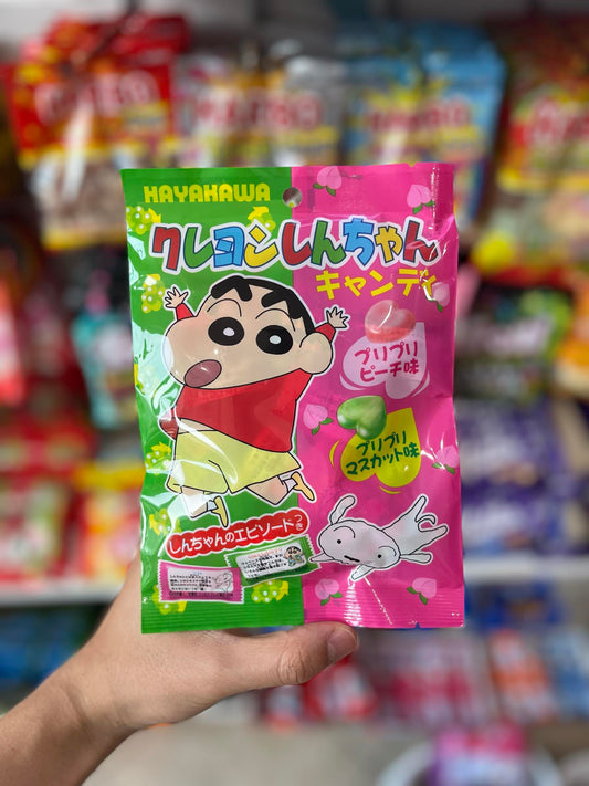 HAYAKAWA CRAYON SHIN HEARTHFUL FRUIT CANDY (JAPAN) - 80g