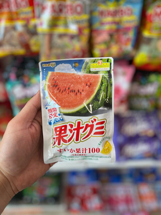 MEIJI COLLAGEN FRUIT GUMMY - WATERMELON (JAPAN) - 54g