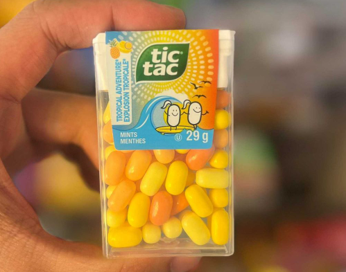 TIC TAC TROPICAL ADVENTURE