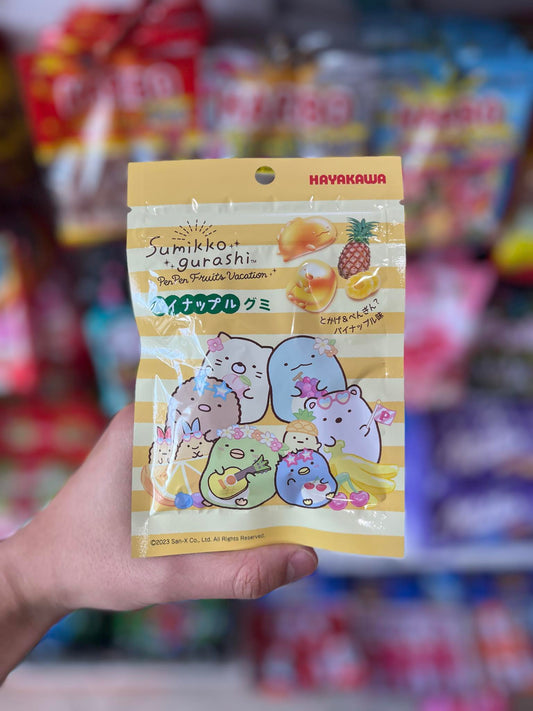 HAYAKAWA - SUMIKKO GURASHI GUMMY PINEAPPLE (JAPAN) - 40g