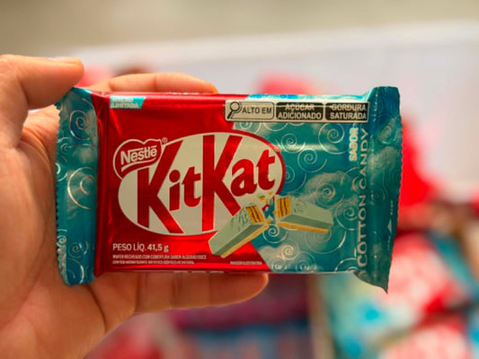 KitKat Cotton Candy Chocolate Bar (Brazil) | Limited Edition Imported Candy