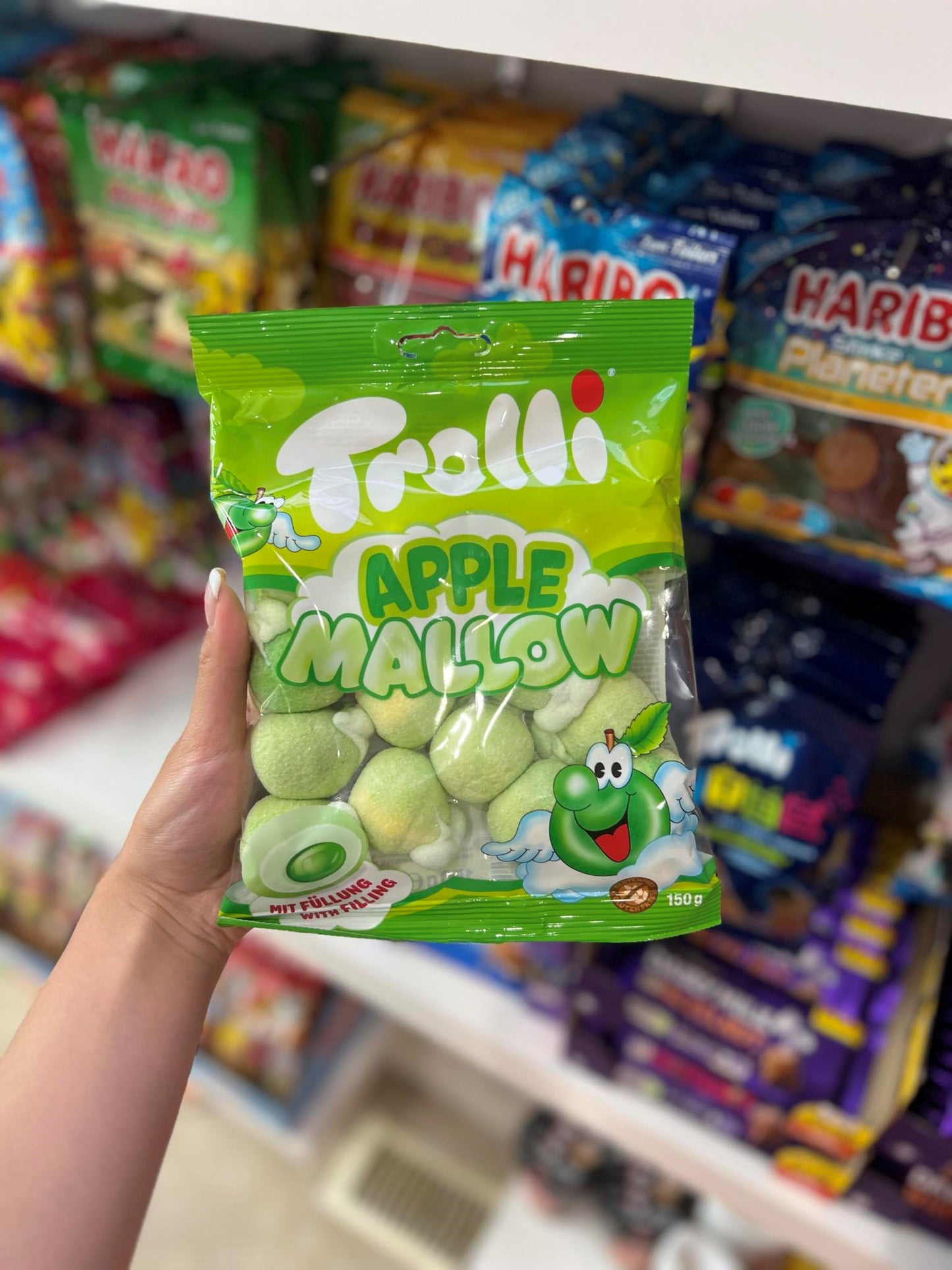 (GERMANY) TROLLI APPLE MALLOW - 150G