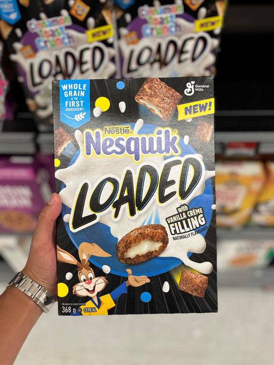 (CA) NESQUIK LOADED CEREAL - 368G