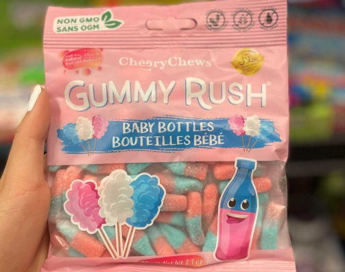 GUMMY RUSH BIBERONS HALAL - (90G)