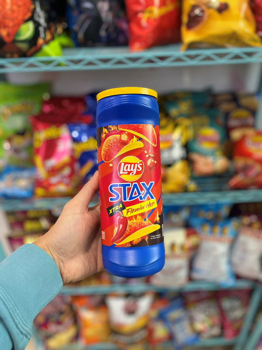 (ÉTATS-UNIS) LAY'S STAX XTRA FLAMIN CHAUD - 155G