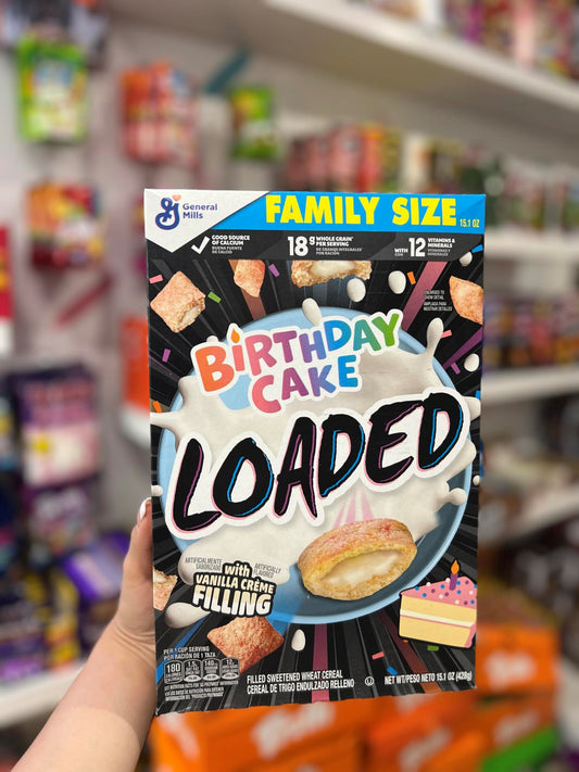 (USA) BIRTHDAY CAKE LOADED CEREAL - 428G